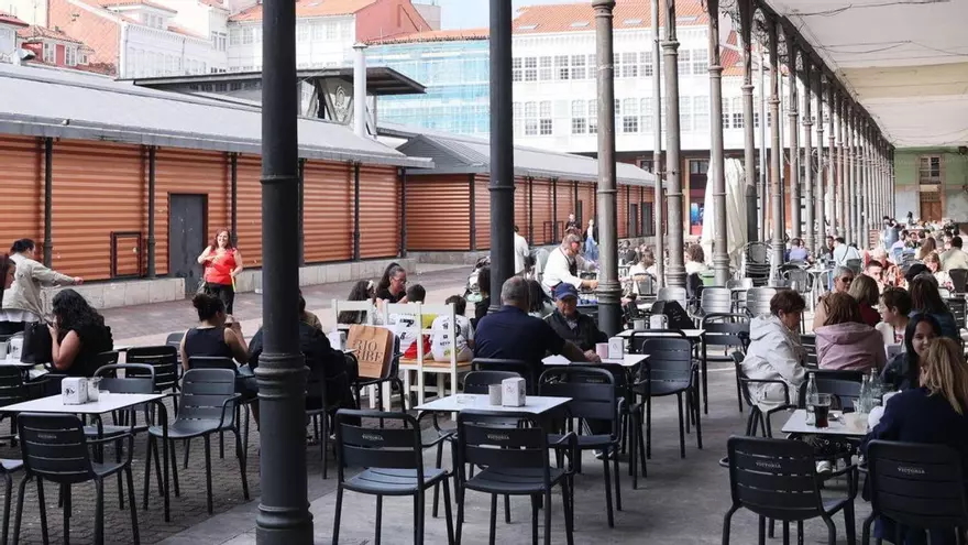 La plaza del mercado